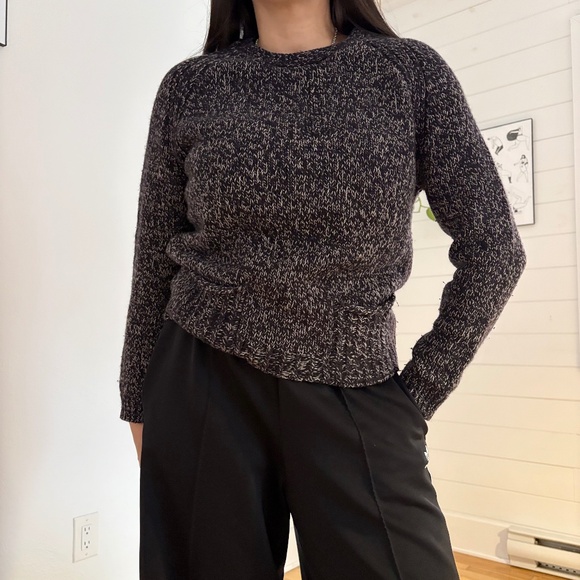 Bellerose wool blend marled knit sweater - Picture 2 of 5